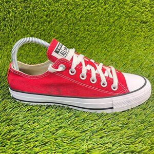 Converse Chuck Taylor All Star Womens Size 7 Red Casual Athletic Shoes Sneakers